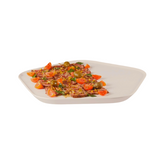 Rosseto Forme White Polygon Melamine Tray Set of 3 MEL022